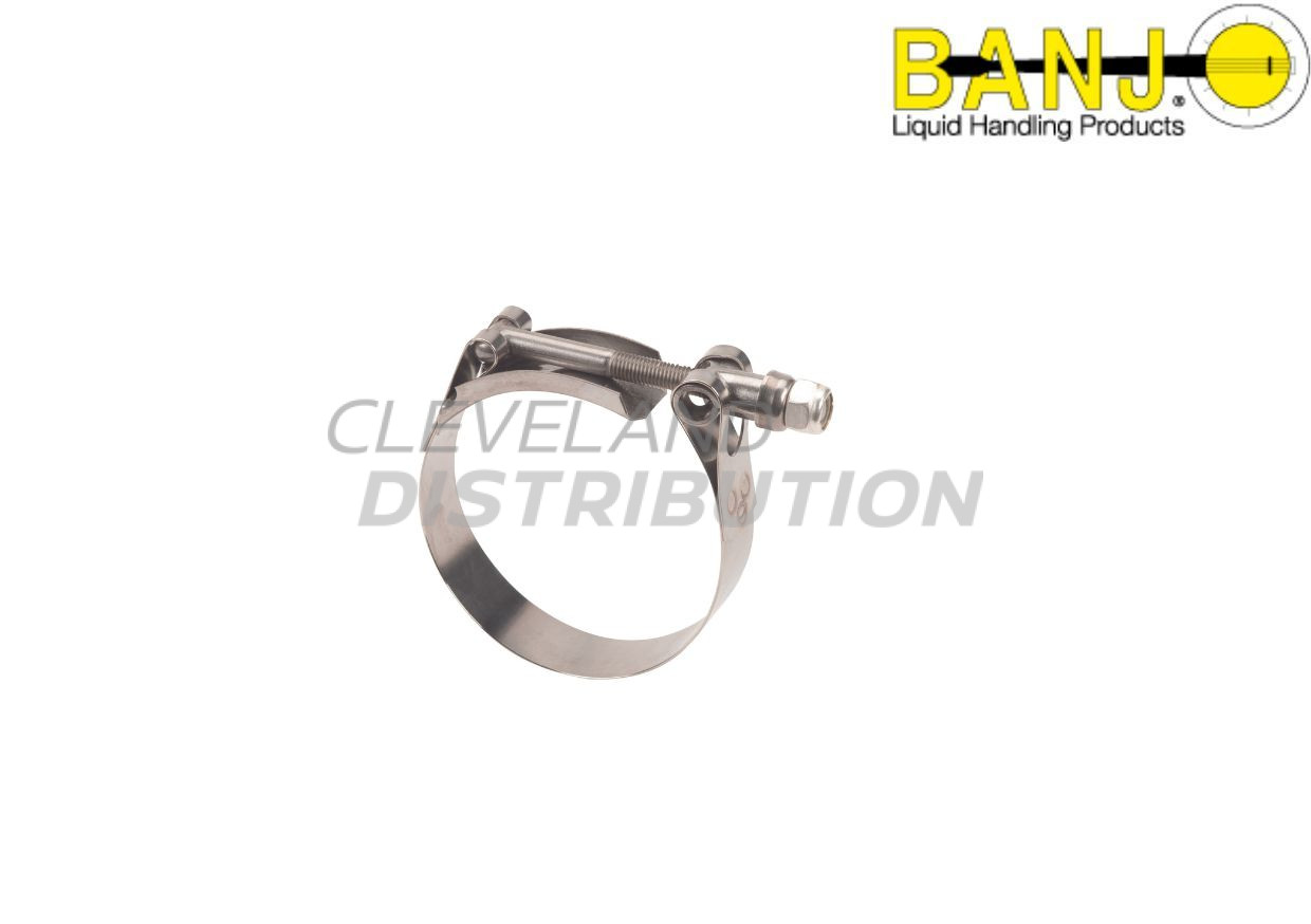 PALOZO 4 Inch T-Bolt Hose Clamps, Stainless Steel Hose Clamp